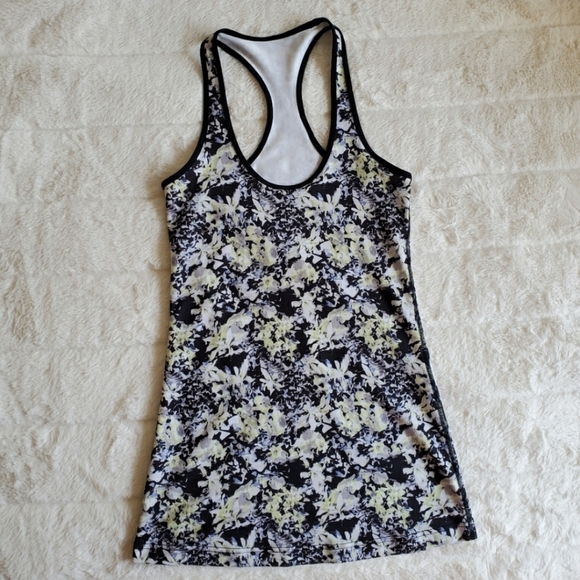 Lululemon EUC Cool Racerback Petal Black Tank - Picture 7 of 8